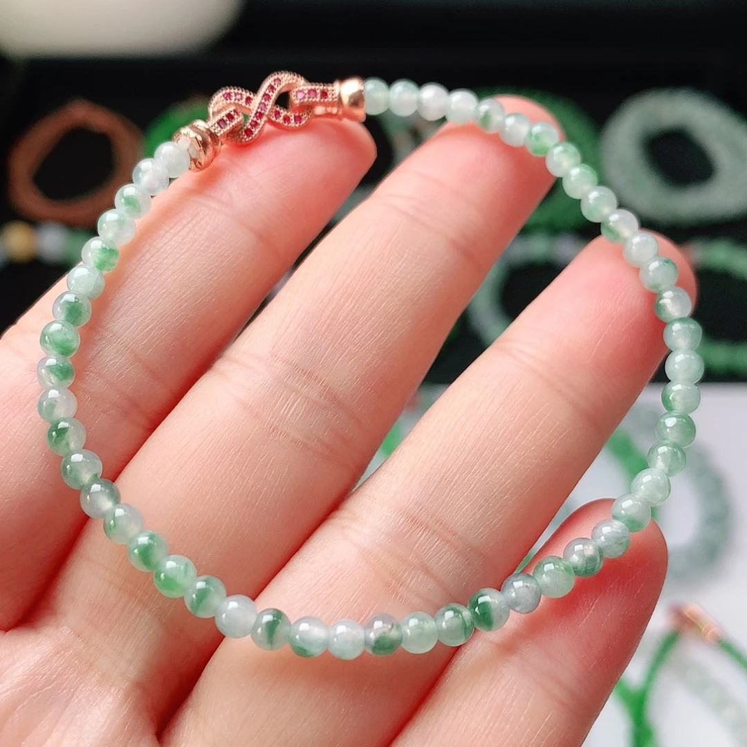 翡翠未镶嵌手链翡翠