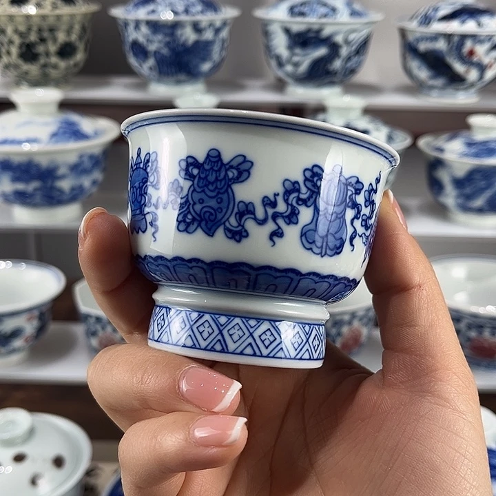 景德镇溪山居手工手绘