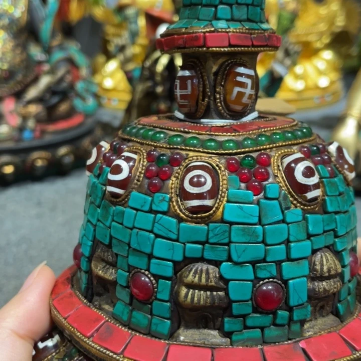 致***远瓷片铜摆件等工艺品摆件