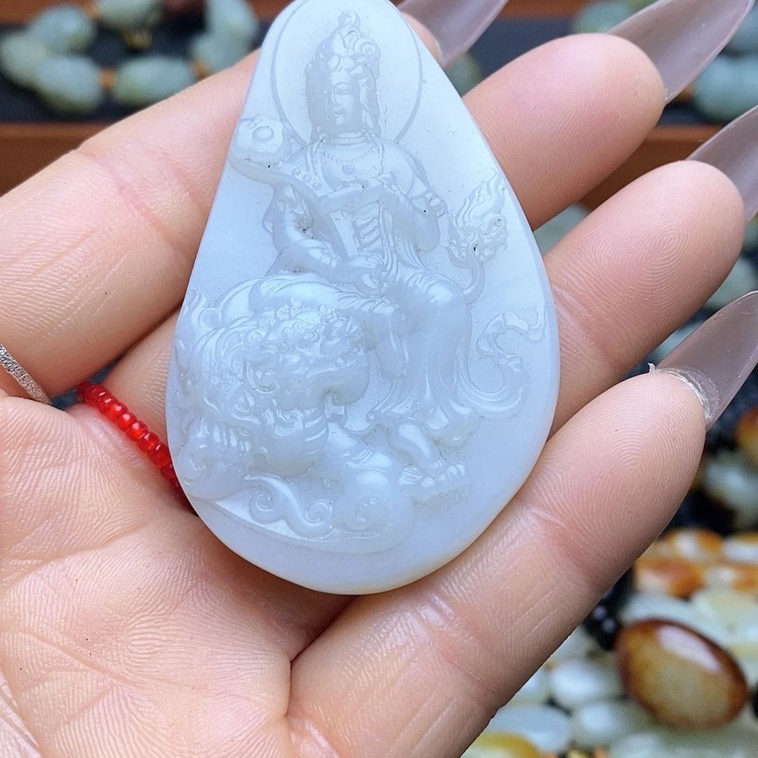 和田玉手链未镶嵌阿*