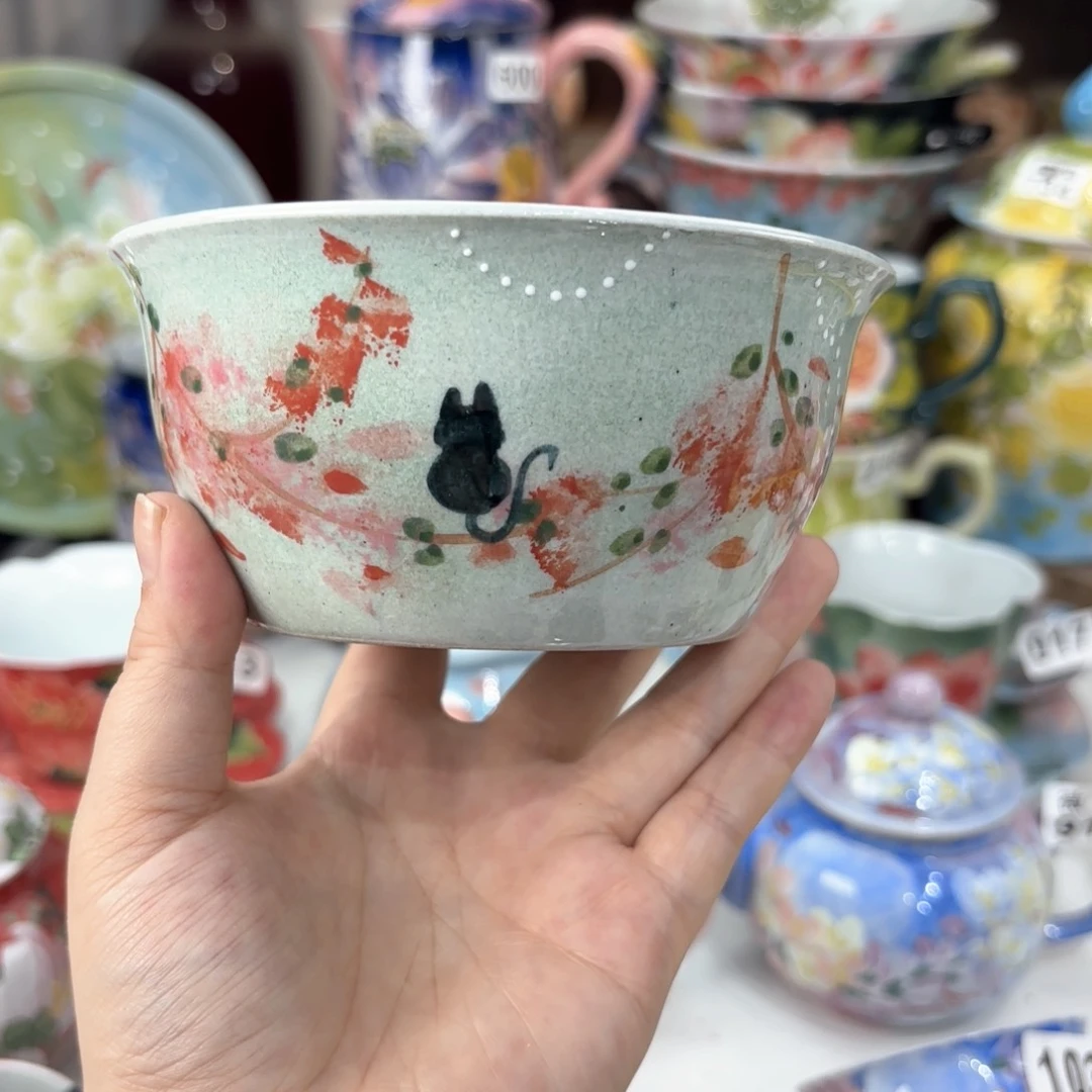 景德镇手绘高温釉下彩陶瓷茶具
