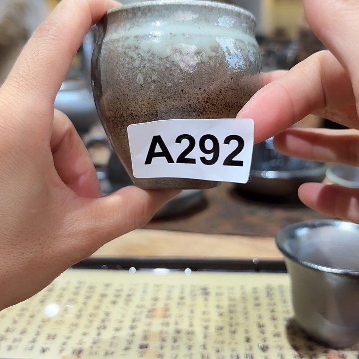 坭兴陶柴烧全手工原矿泥料杯