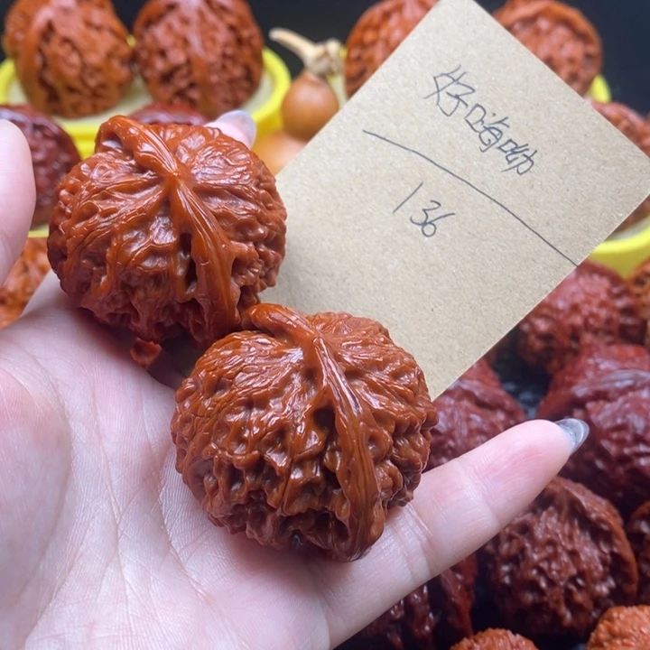 吊坠文玩核桃好*呦红灯好嗨呦