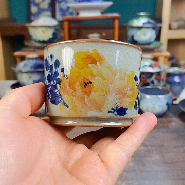 瓷片手工制作工艺精湛等