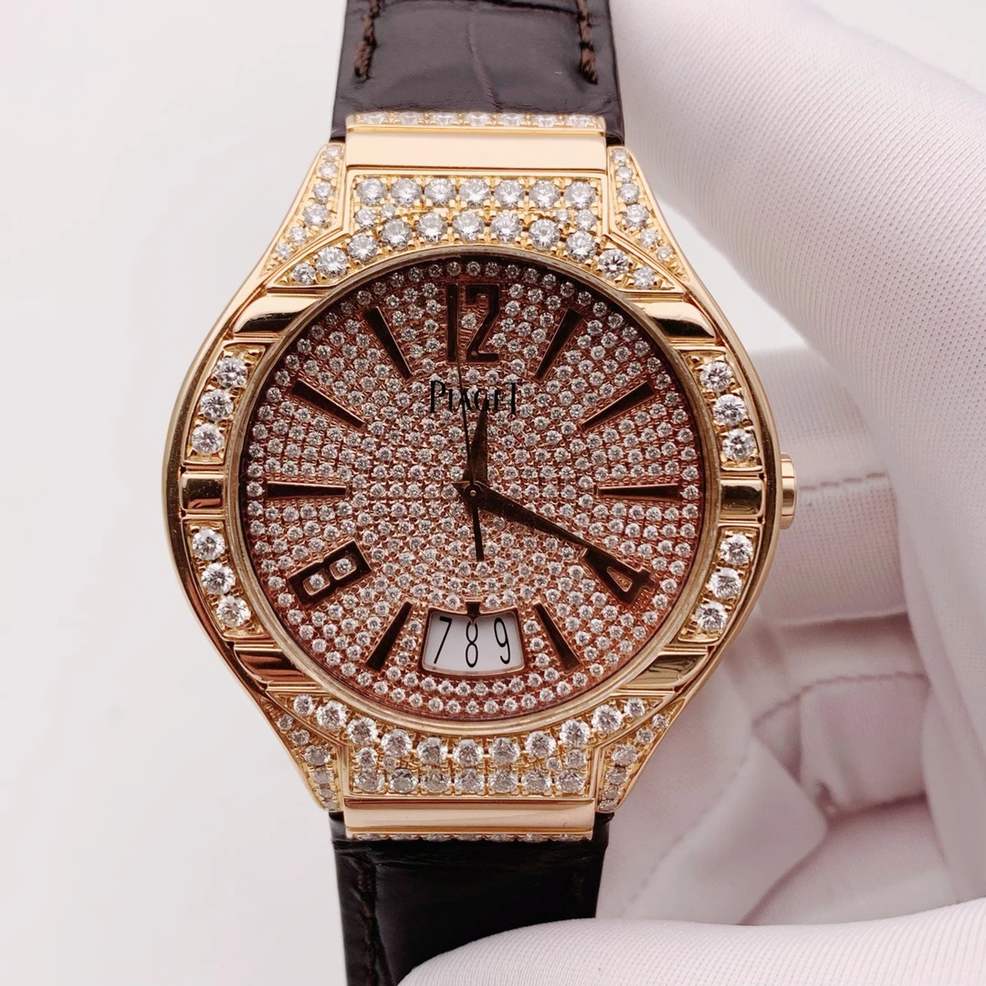 99新 Piaget/伯爵 G0A31149升级｜43表径玫瑰金折叠扣｜后钻