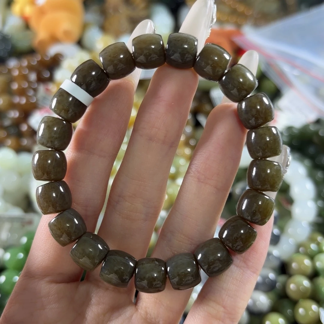 和田玉未镶嵌手链235