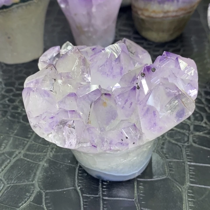 未镶嵌珠宝半成品水晶手捧花