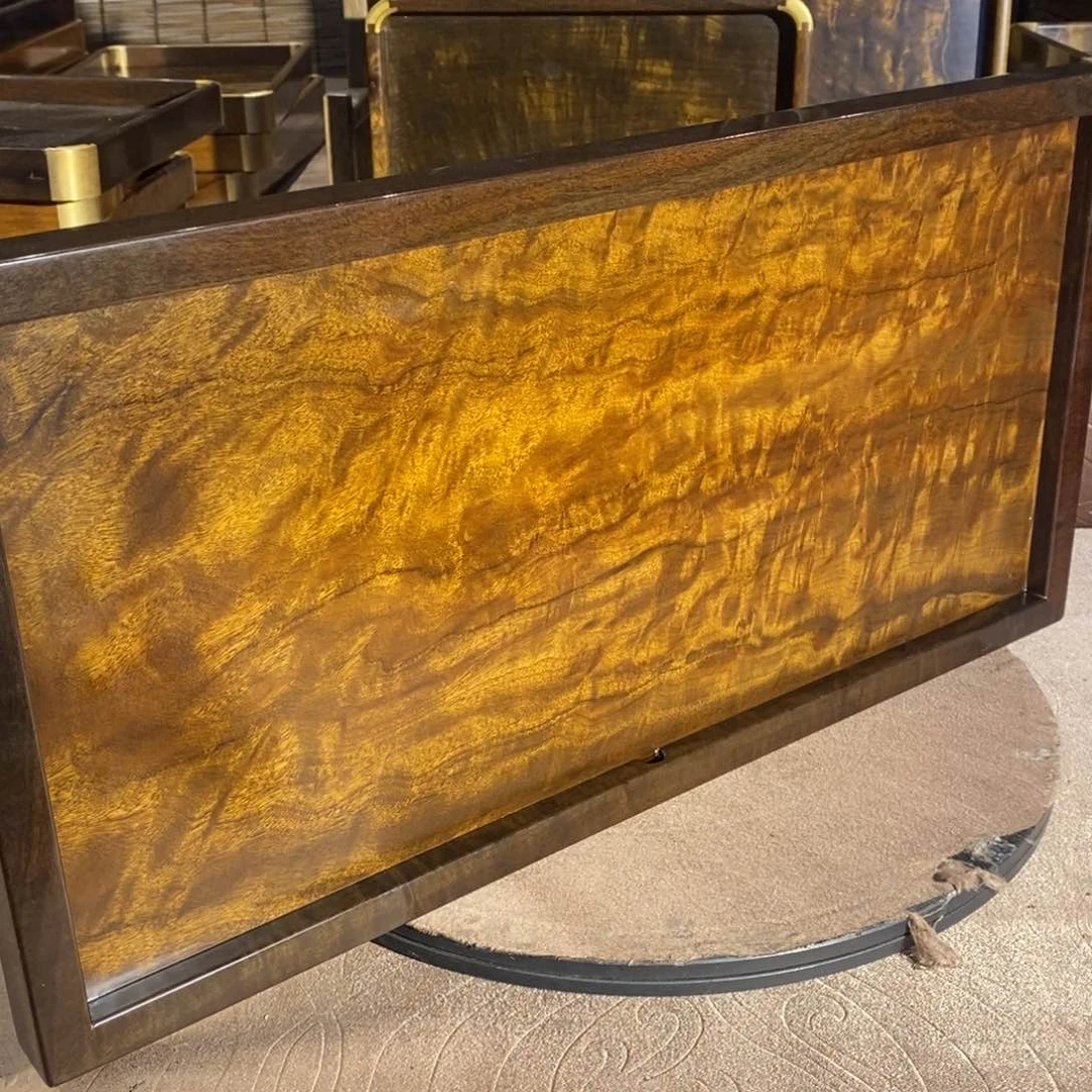 金丝楠用****2金丝楠木茶盘