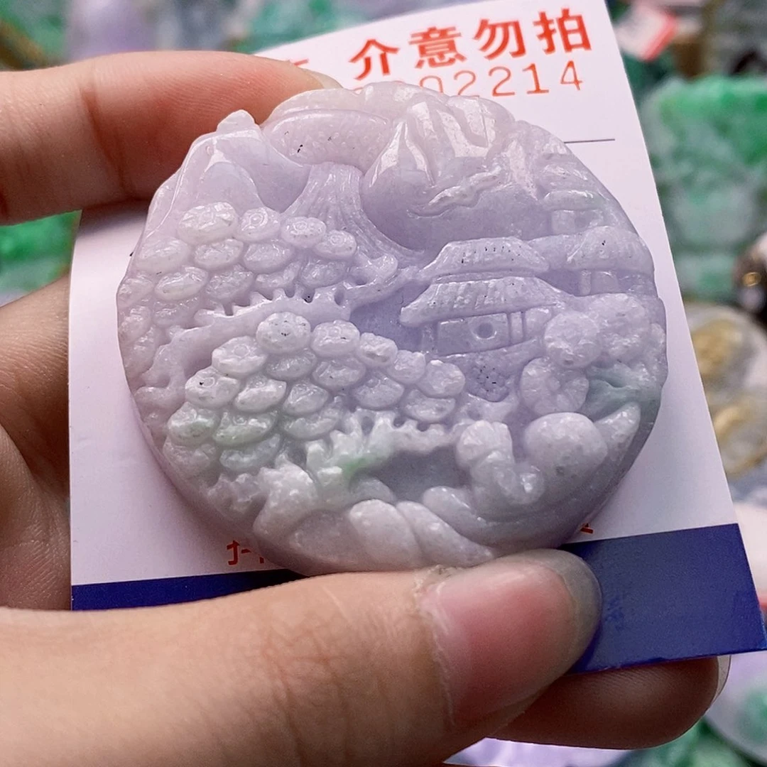 吊坠(不含链)未镶嵌翡翠