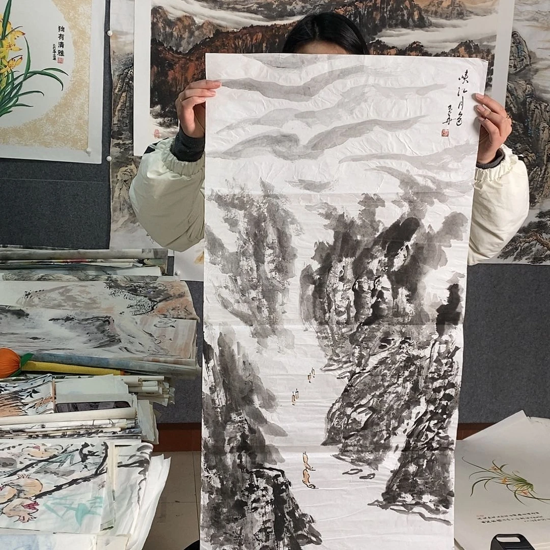 国画手绘手写国画作品58