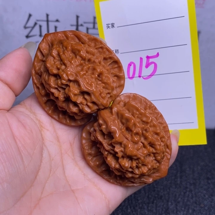 文玩核桃把件015.44官帽