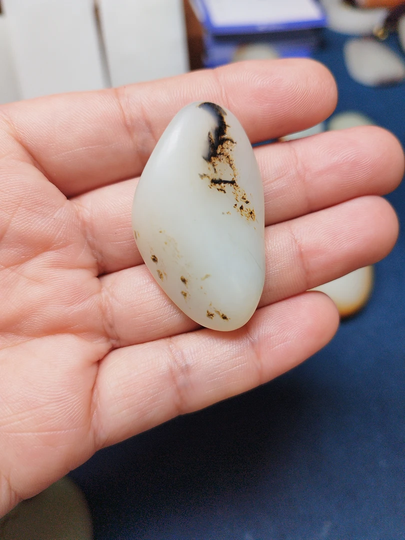 和田玉白玉定制挂件