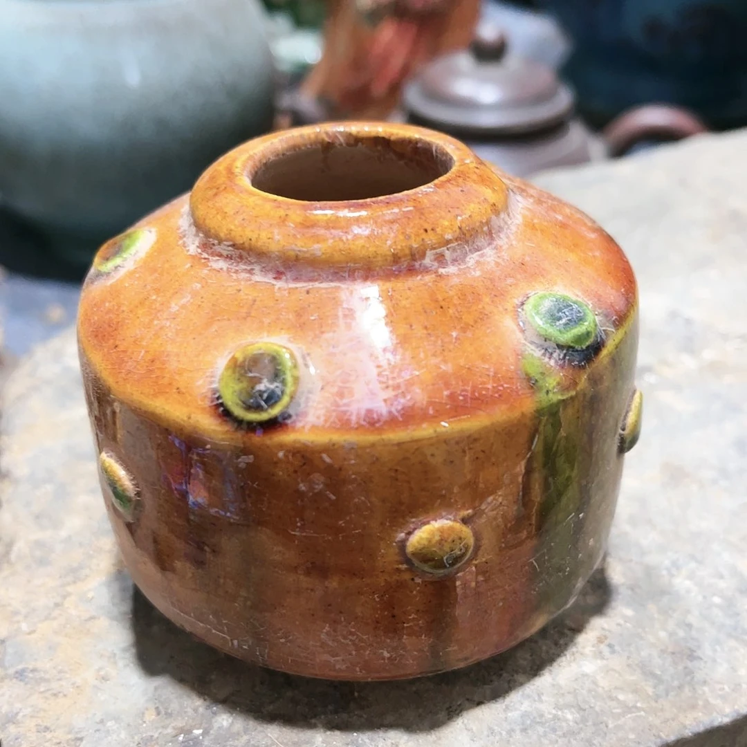 瓦当摆件摆件茶桌茶台陶瓷