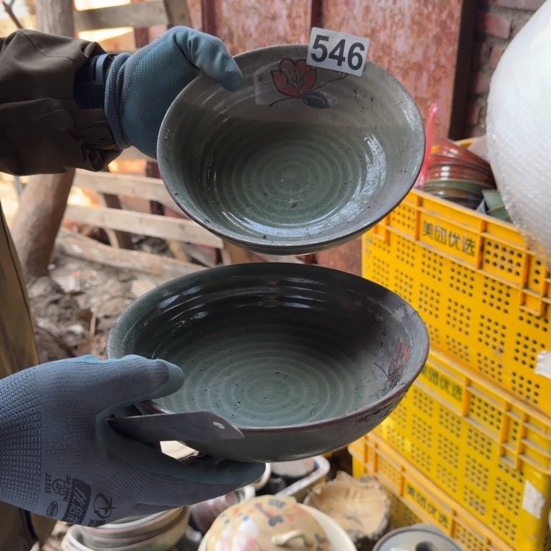 磁州窑冰箱贴，五厂煤烧