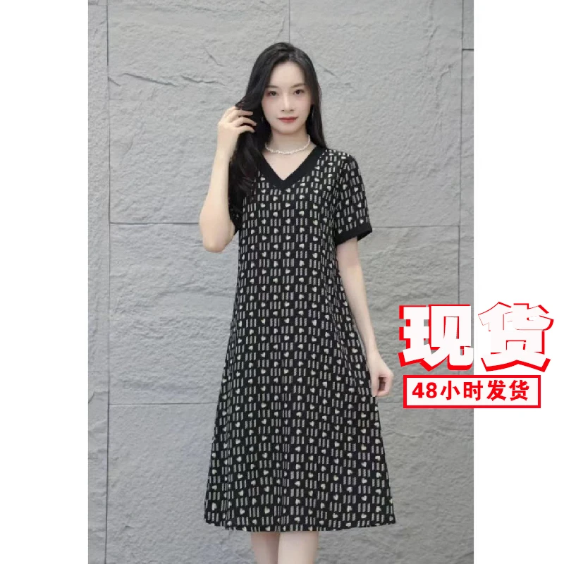 M814女装连衣裙气质时尚夏季休闲百搭中长款裙子