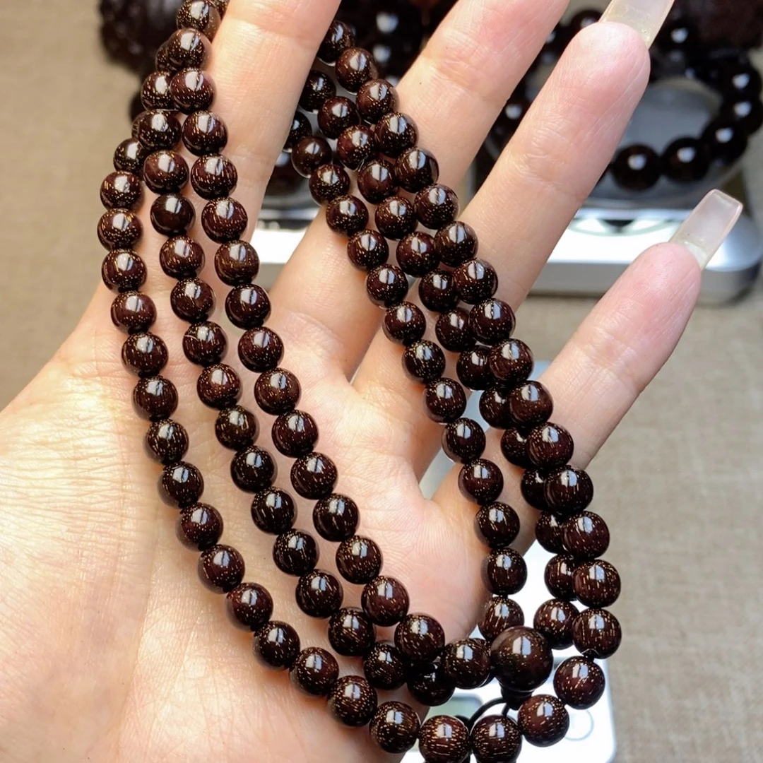 檀香紫檀（小叶紫檀）0.6爆星108