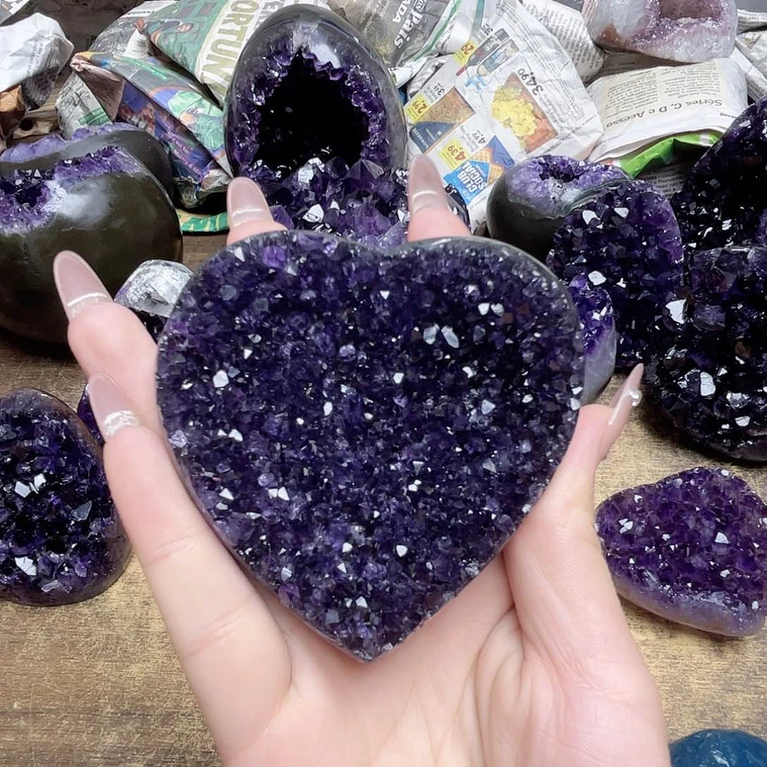 未镶嵌紫晶大型摆件（非配饰）