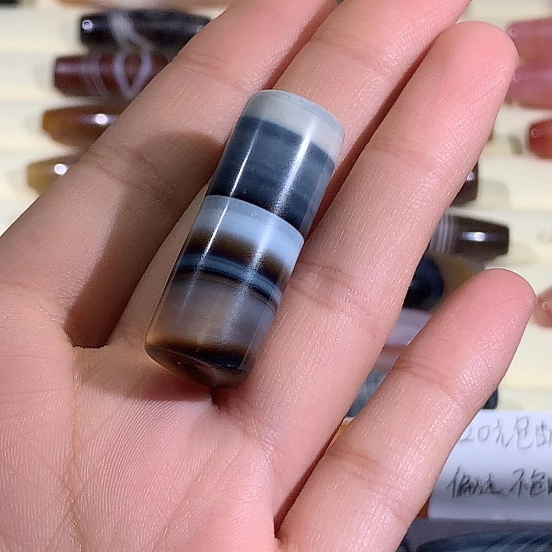 默***爷玛瑙/玉髓未镶嵌颈饰