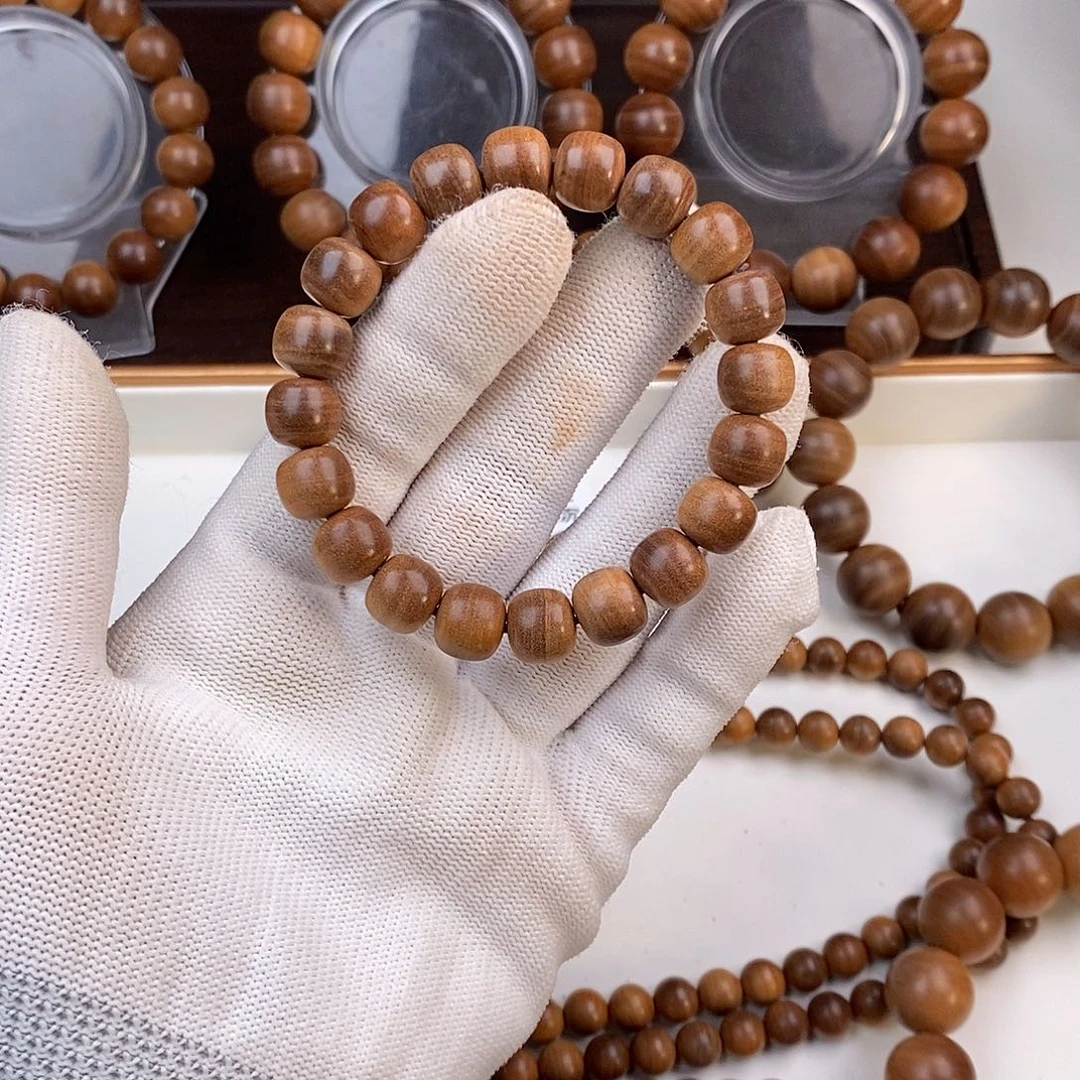 檀香木其他魔**子老山檀香四刨料9*10老邢虎皮黑肉