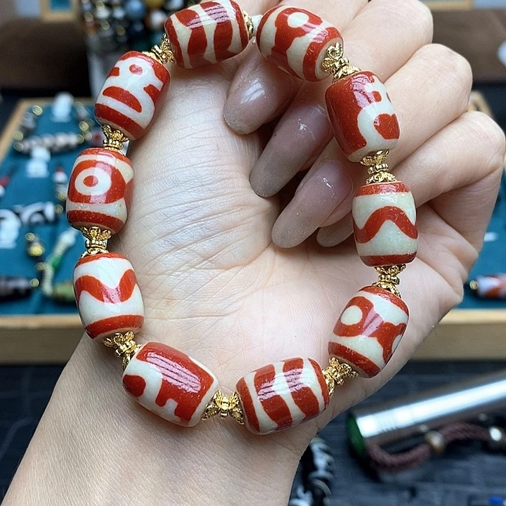 玛瑙/玉髓（覆膜）颈饰合金