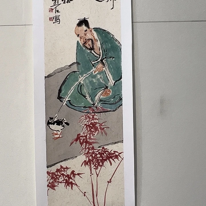 国画万宝加老师人物作品