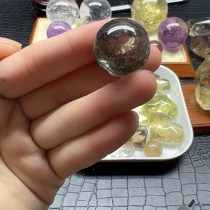 未镶嵌水晶珠宝半成品46水晶