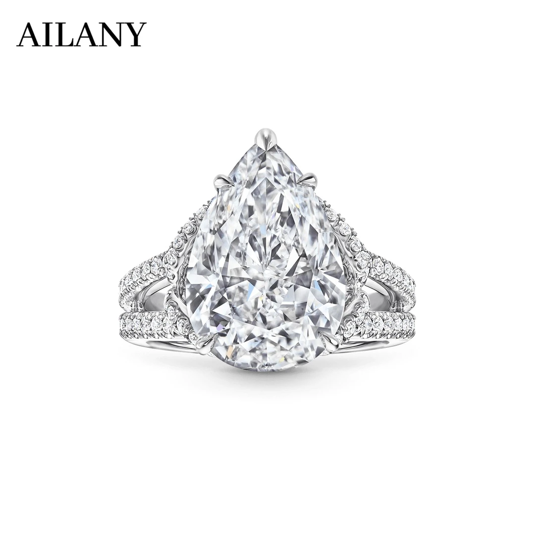 实验室培育钻石【定制】河南培育钻石人工钻石HW新娘时装培育钻婚戒