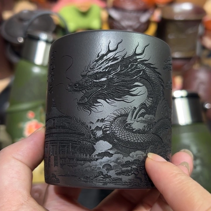 茶杯紫砂宜兴紫砂主人杯