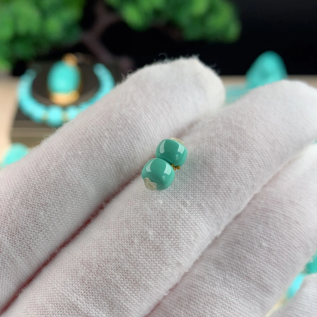 【闪购商品】绿松石配珠卡5.6未镶嵌
