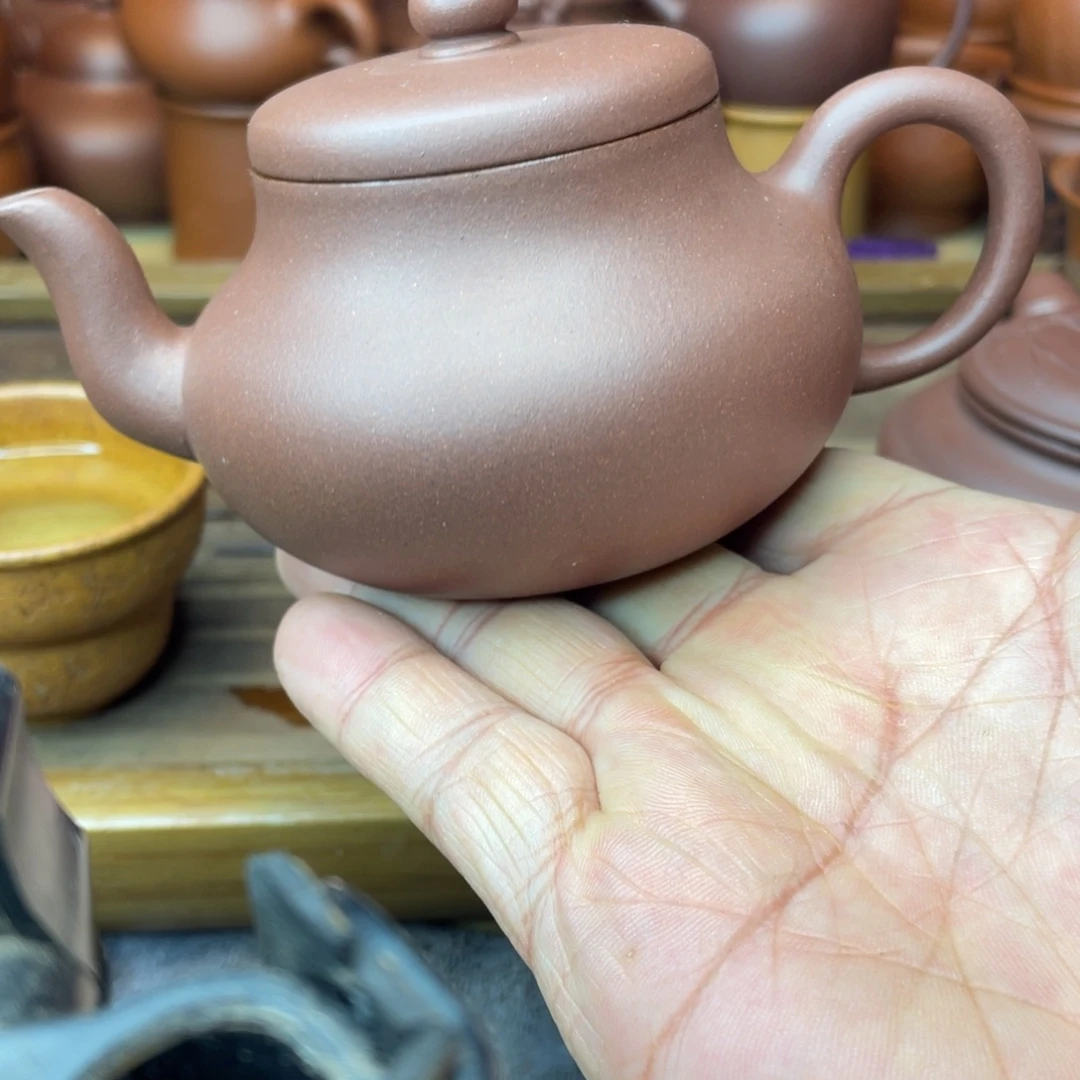 茶壶紫砂原矿底槽青君德220cc
