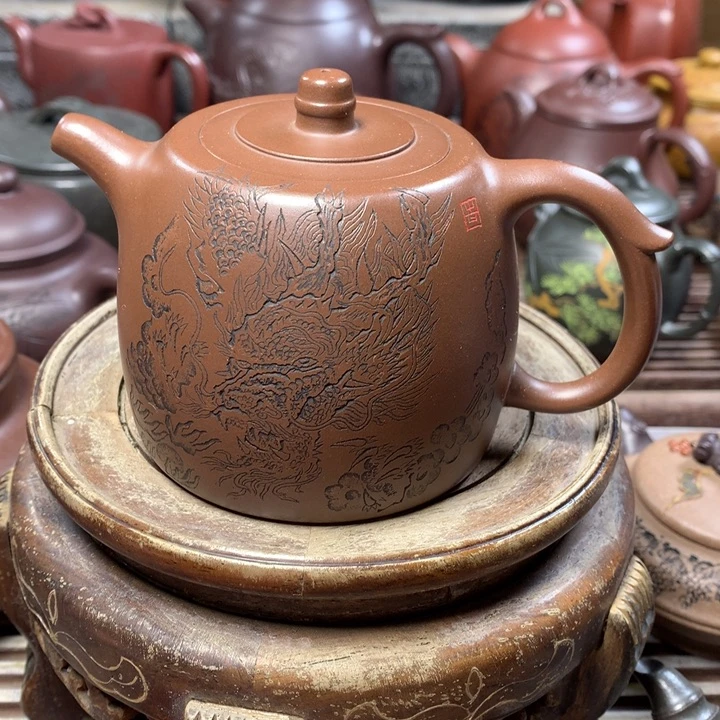 紫砂茶壶原矿手工4