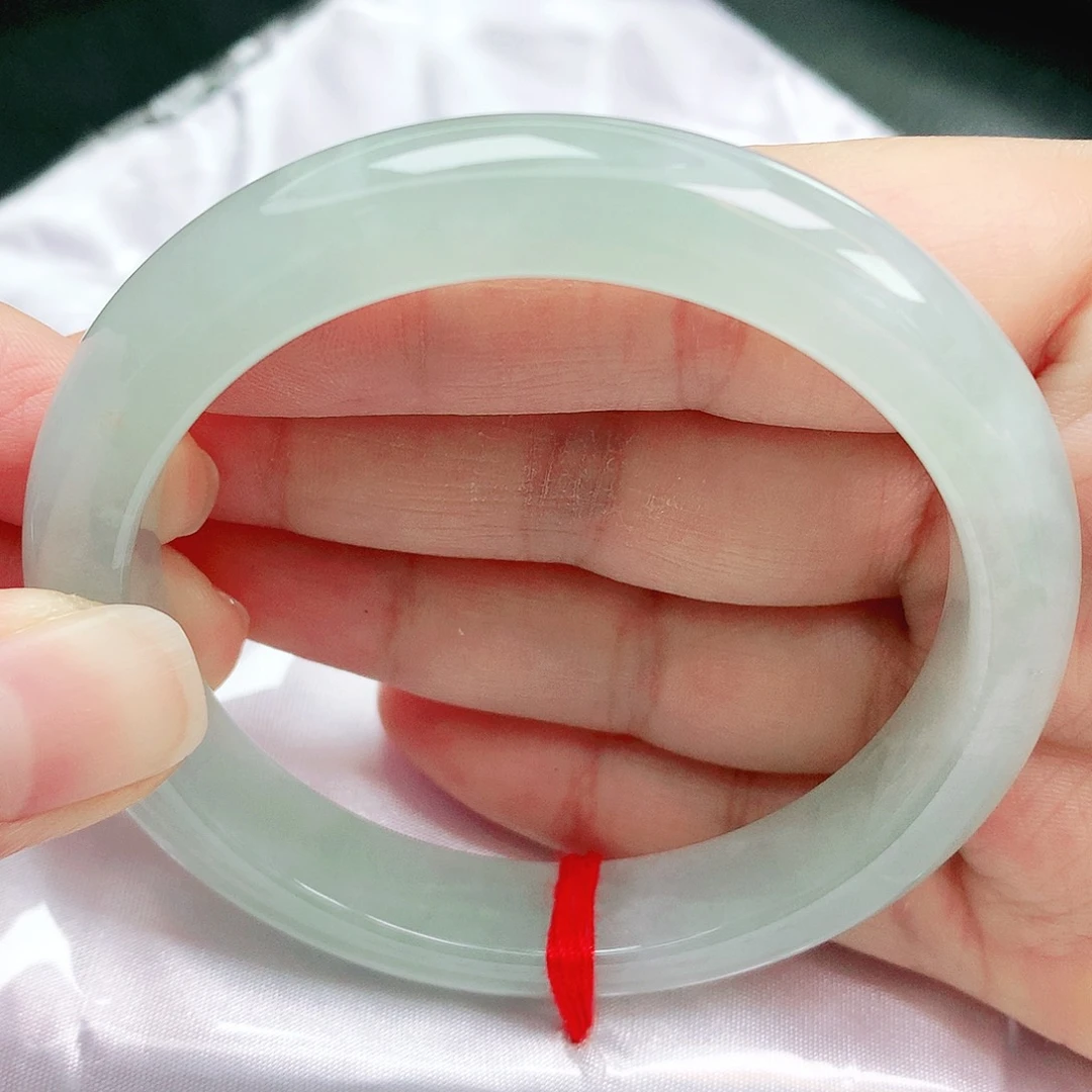 翡翠手镯未镶嵌缅甸天然A货翡翠手镯