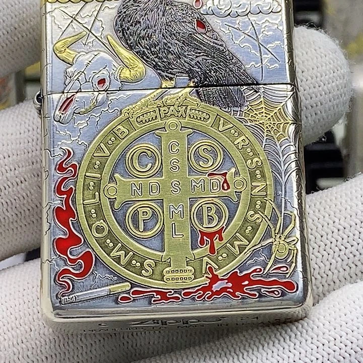 铜B****n黄铜 包银 鎏金 打火机