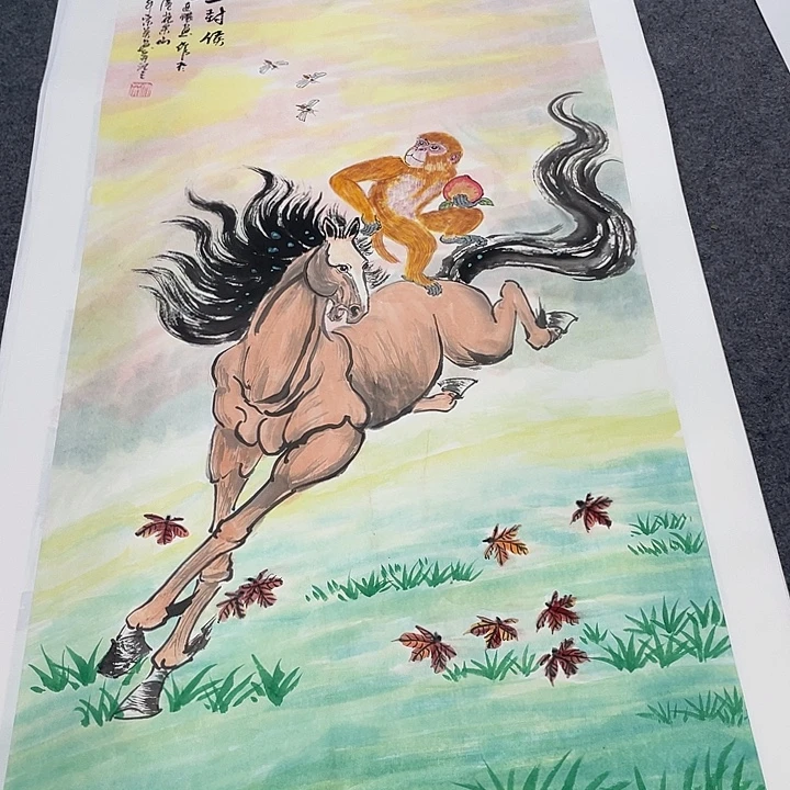国画今天早上国画作品欣赏