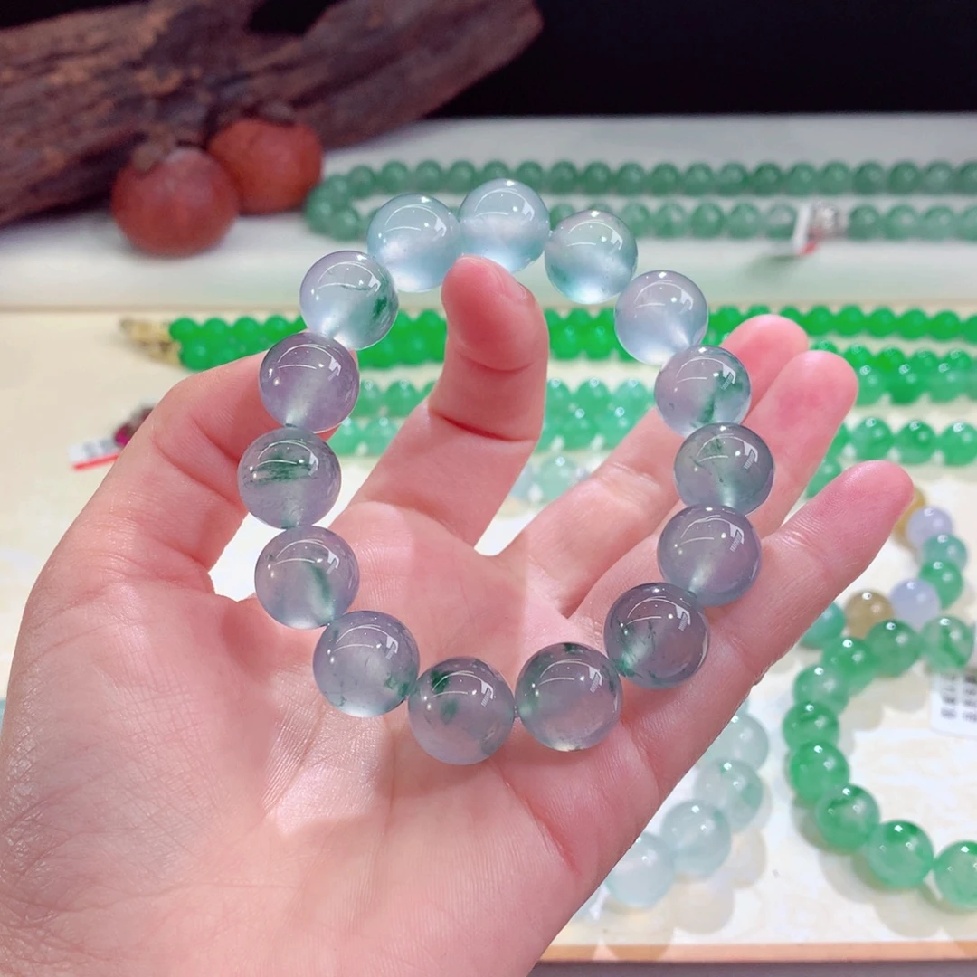 翡翠未镶嵌手链卡14