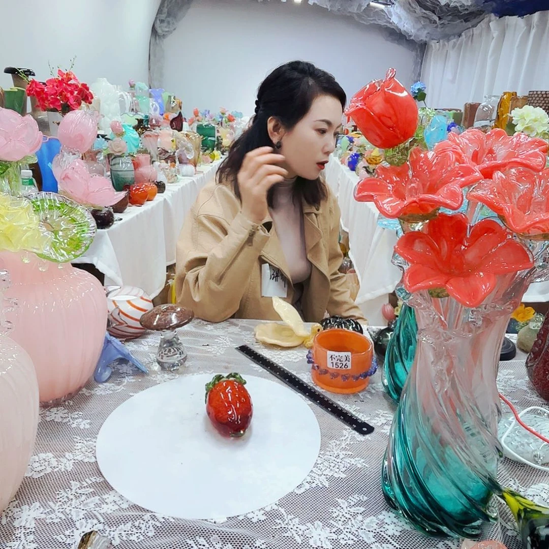 琉璃花瓶花器艺术品