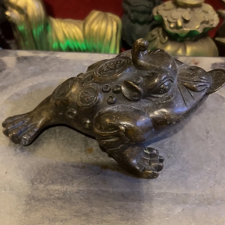 黄铜摆件，文房工艺品摆件