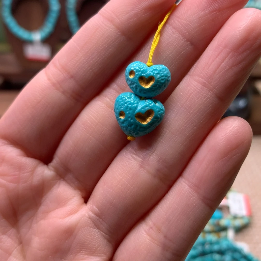 绿松石未镶嵌配饰