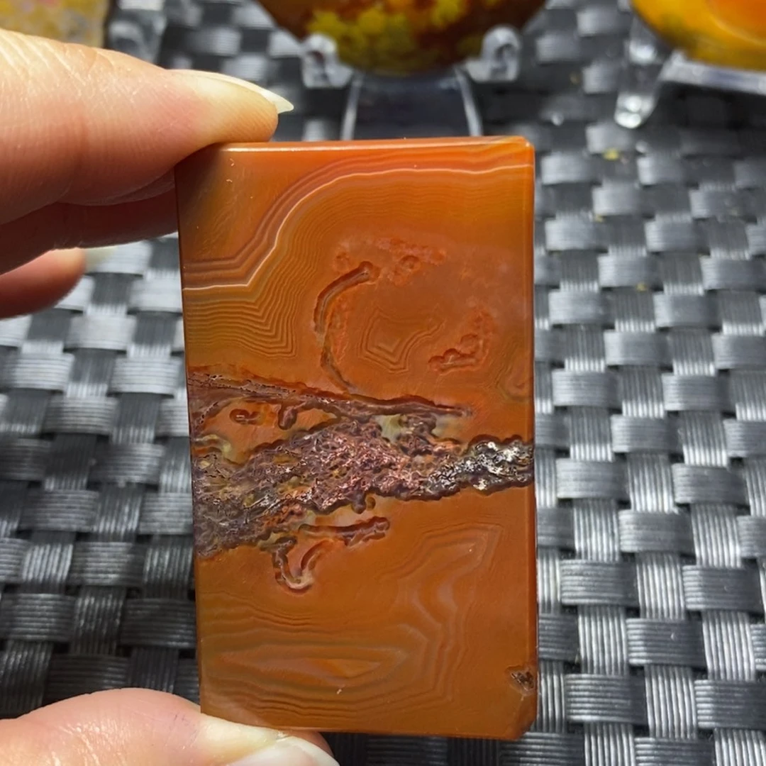 玛瑙/玉髓颈饰未镶嵌本*