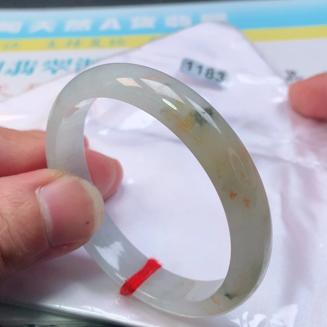 未镶嵌手镯（贵妃镯）翡翠1183号