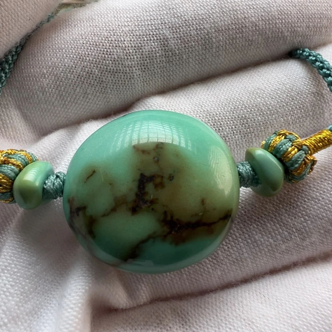 绿松石未镶嵌配饰21.9*22.7