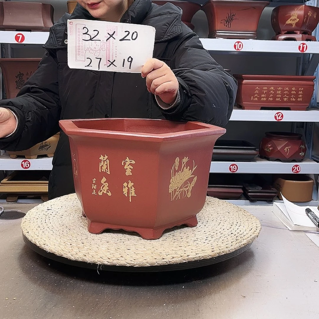 花盆紫砂紫砂花盆