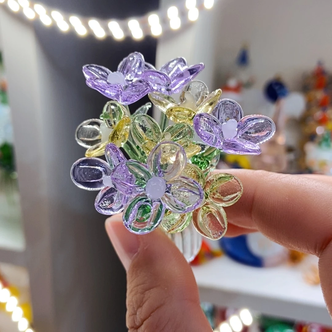 琉璃手工艺品一套