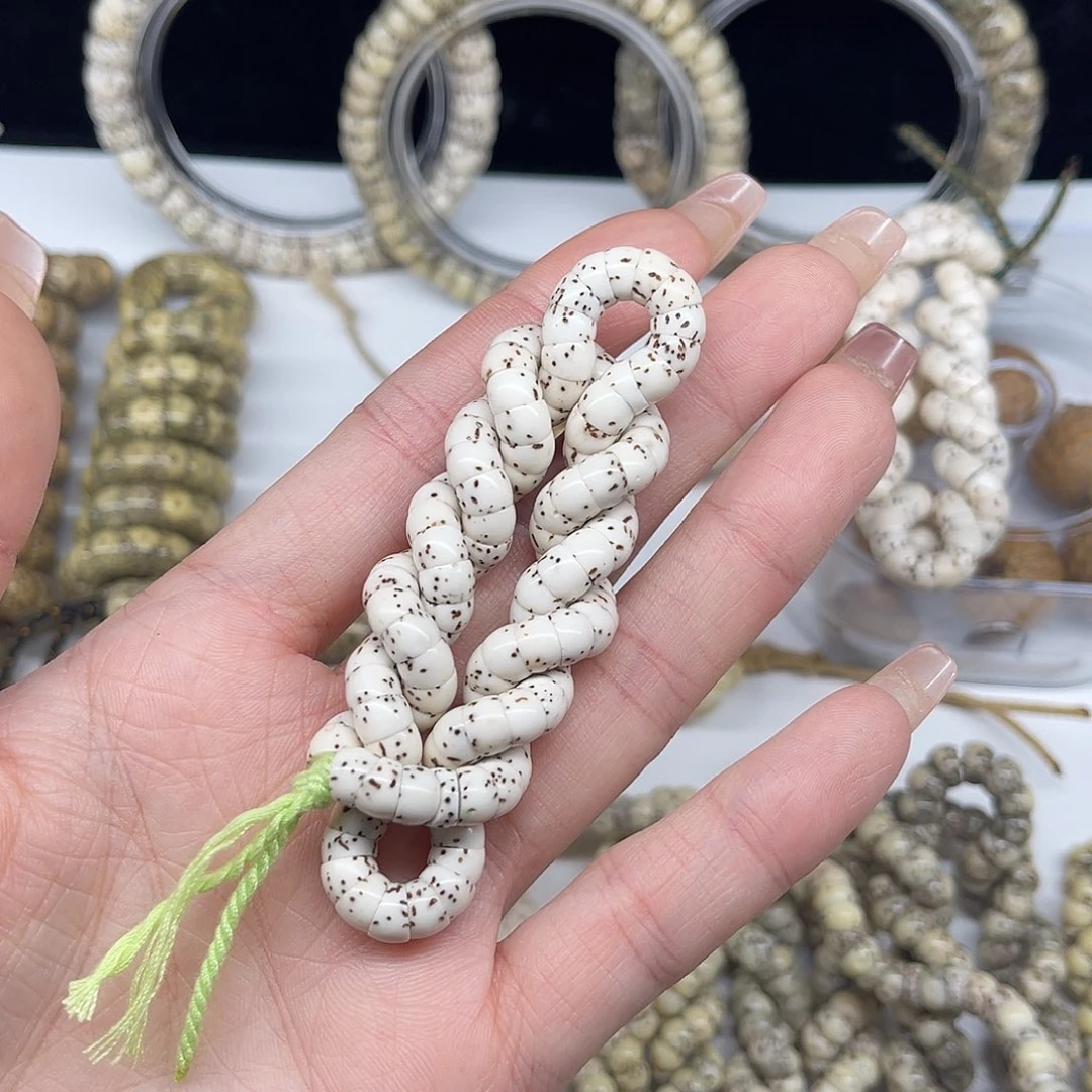 细***香菩提籽类卡7原生态原白大肠长串