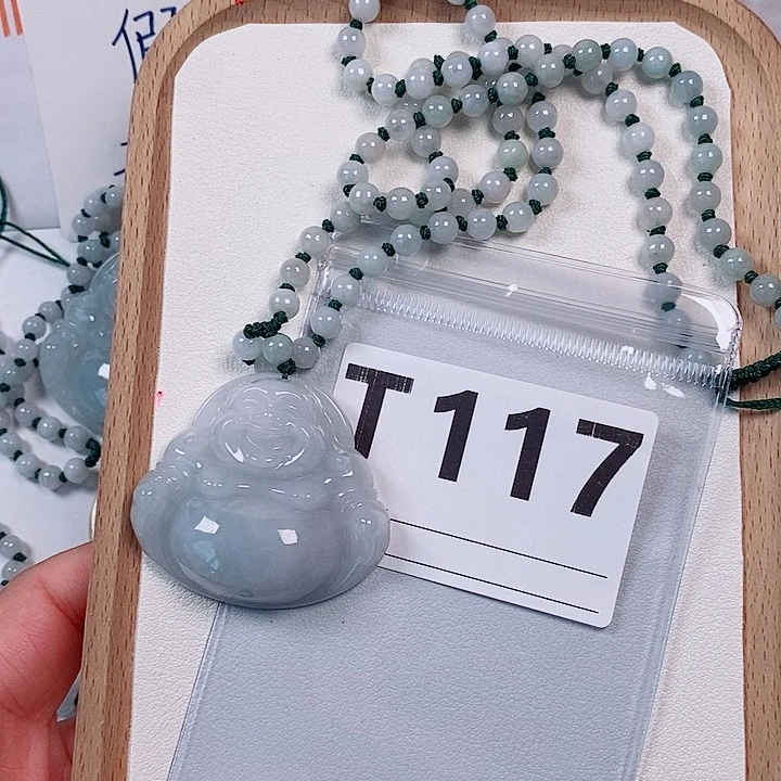 翡翠未镶嵌颈饰天然