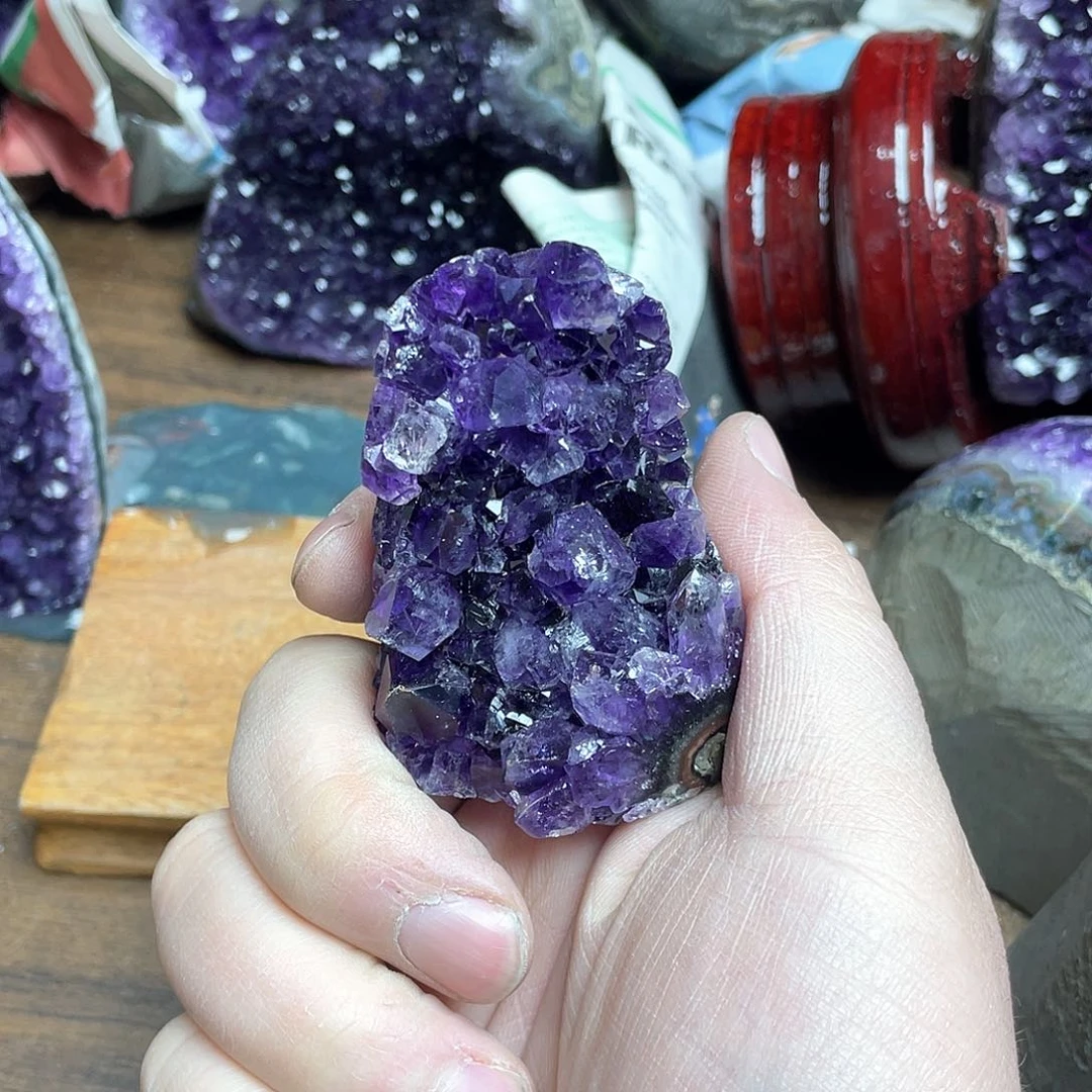 紫晶大型摆件（非配饰）未镶嵌