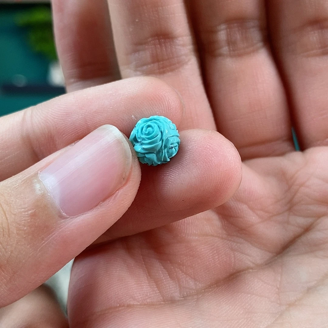 绿松石珠宝奇石未镶嵌