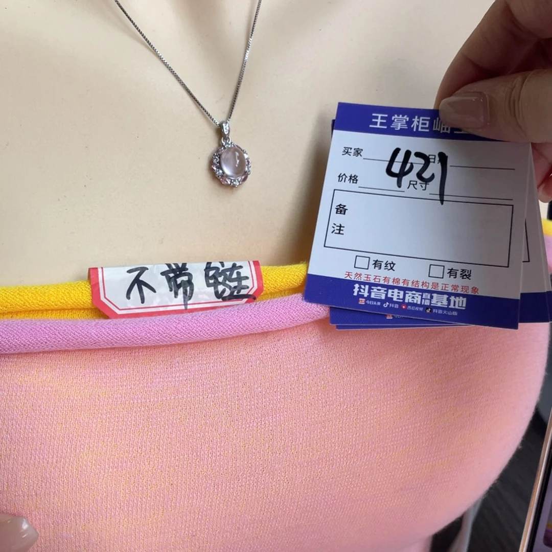 颈饰银S925镶嵌水晶