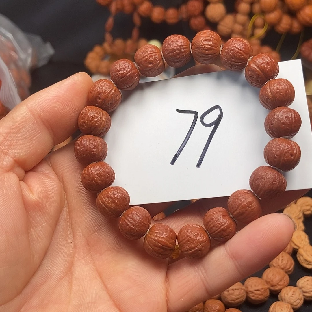 6***万文玩核桃手串南瓜金豆14