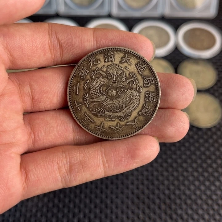 金属大头龙洋船洋工艺品